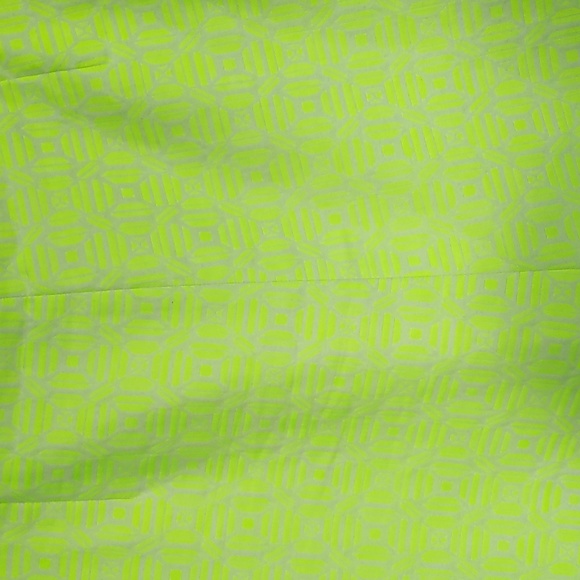 J.Crew Factory Neon Yellow Jacquard Skirt - 8 - Picture 2 of 6